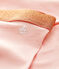 Girls' Jersey Cropped Lycra Leggings MINOIS pink