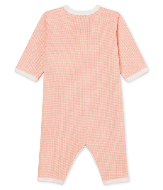 Baby Girls' Sleepsuit ROSAKO pink/MARSHMALLOW white