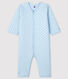 Baby Boys' Footless Sleepsuit in Padded Rib Knit
