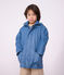 Children's plain iconic raincoat blue