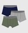 Pack of children's plain cotton boxers variante 1