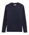 Men's Plain Sailor Pullover SMOKING blue