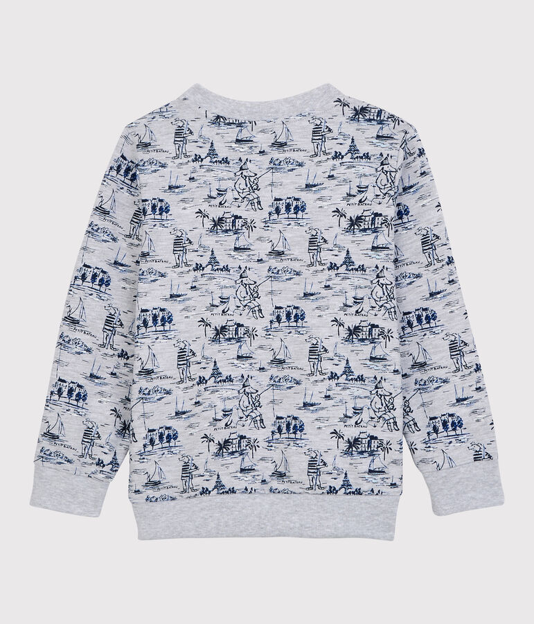 Boys' Fleece Sweatshirt grey/multicolor