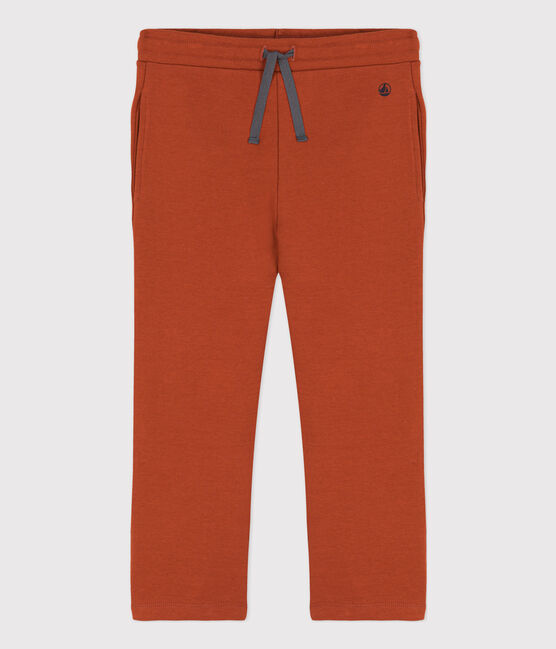 Girls' Cotton Trousers RUSTY brown