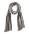 Women's Reversible Scarf CITY black/COQUILLE beige