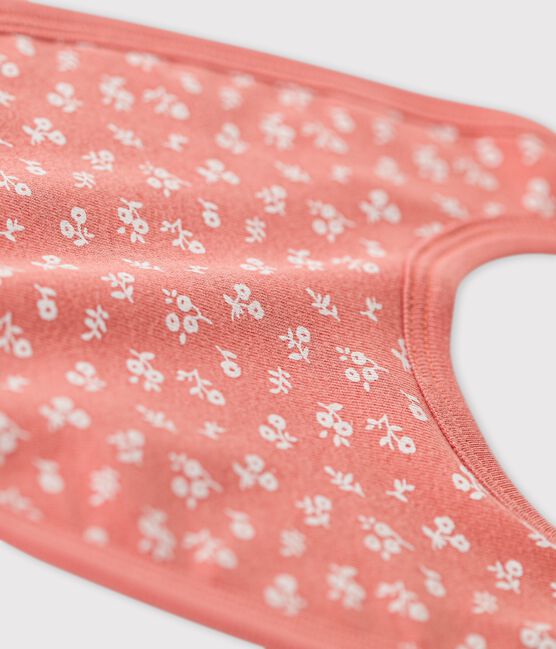Organic Cotton Baby Bib PAPAYE pink/MARSHMALLOW