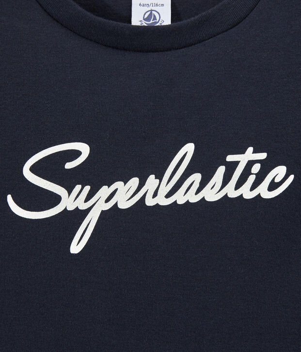 Boys' T-shirt with motif blue