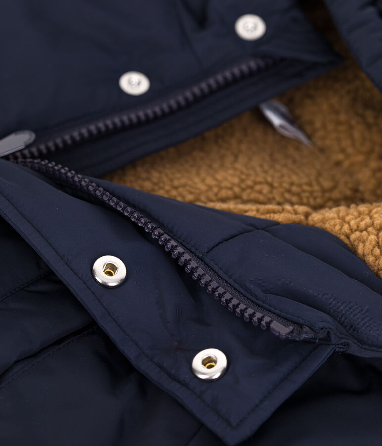 Children's parka for girls and boys SMOKING blue