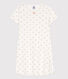 Girls' Palm Patterned Cotton Nightdress