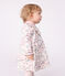 Babies' long sleeved floral-print cotton dress MILK /MULTICO