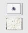 Newborn babies' floral-print cotton gift set variante 1