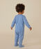 Babies' Stripy Cotton Pyjamas DELPHINIUM /MARSHMALLOW