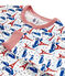 Boys' Ribbed Pyjamas MARSHMALLOW white/MULTICO white
