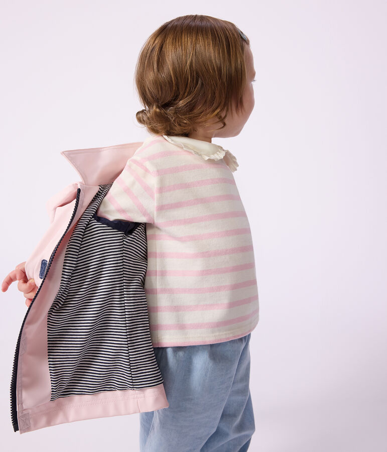 Babies' iconic raincoat pink