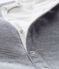 Baby Boys' Tube-Knit Footless Sleepsuit SMOKING blue/MARSHMALLOW white