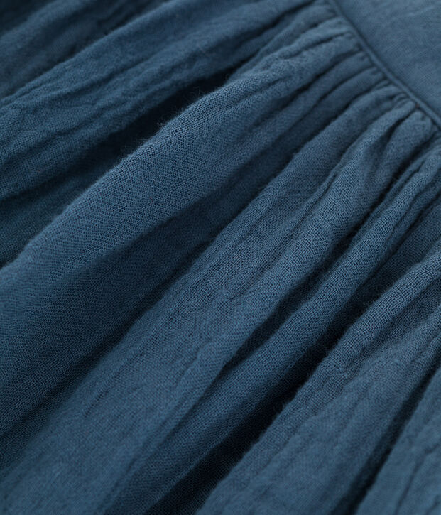 Girls' Cotton Gauze Skirt grey