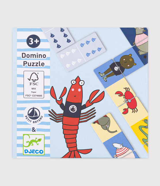 Domino-Puzzle Game – Djeco x Petit Bateau variante 1