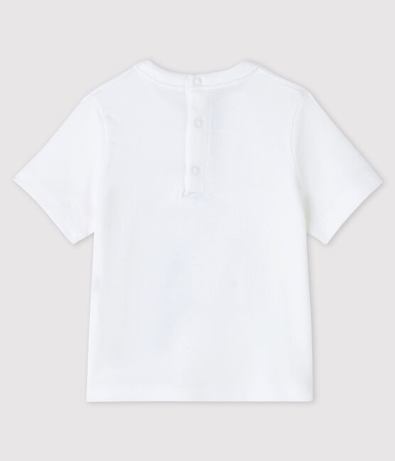 Baby boy's t-shirt ECUME white
