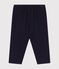 Babies' Cotton Gauze Trousers SMOKING blue