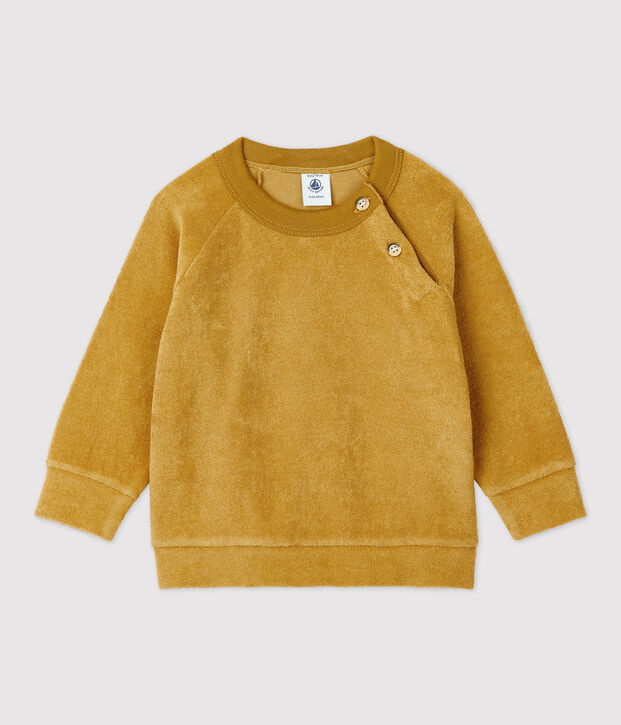 Babies' Terry Sweatshirt yellow