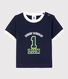 Short-sleeved T-shirt for baby boys