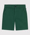 Children's plain cotton twill Bermuda shorts WILLOW
