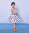 Girls' Dress MARSHMALLOW white/MULTICO white