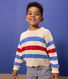 Children's Unisex Stripy Cotton Pullover