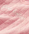 Babies' Organic Quilted Dress CHARME pink