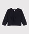 Girls' Cotton Cardigan SMOKING blue