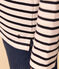 Women's Breton Cotton Top MARSHMALLOW white/SMOKING blue