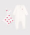 Newborn baby gift set in velvet variante 1
