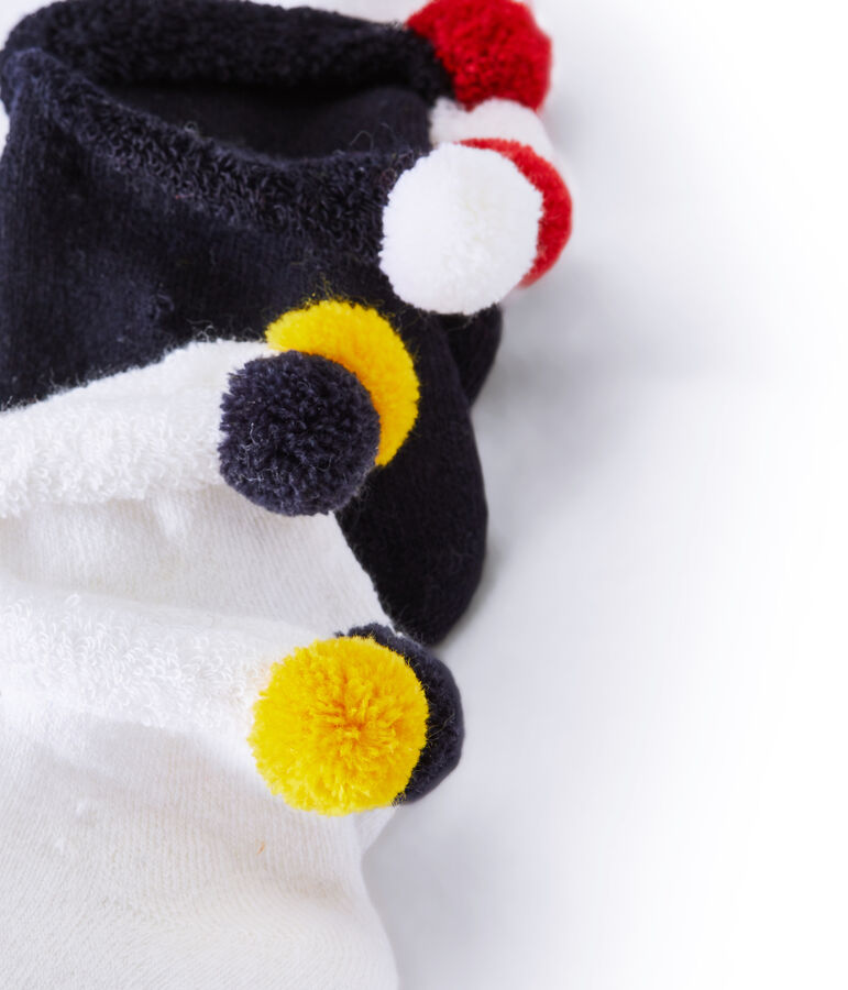 Pack of 2 Pairs of Girls' Socks multicolor