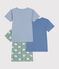 Children's short-sleeved cotton sheep T-shirts - 3-Pack variante 1