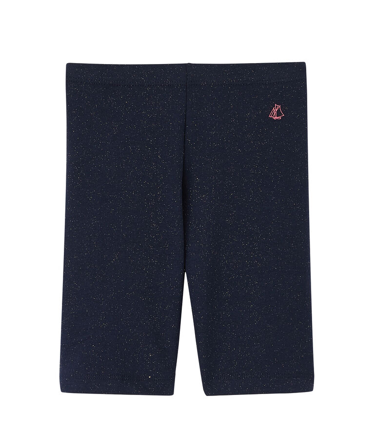 Girls' Cycling Shorts blue/yellow