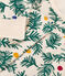 Women's Christmas tree print cotton pyjamas AVALANCHE white/MULTICO