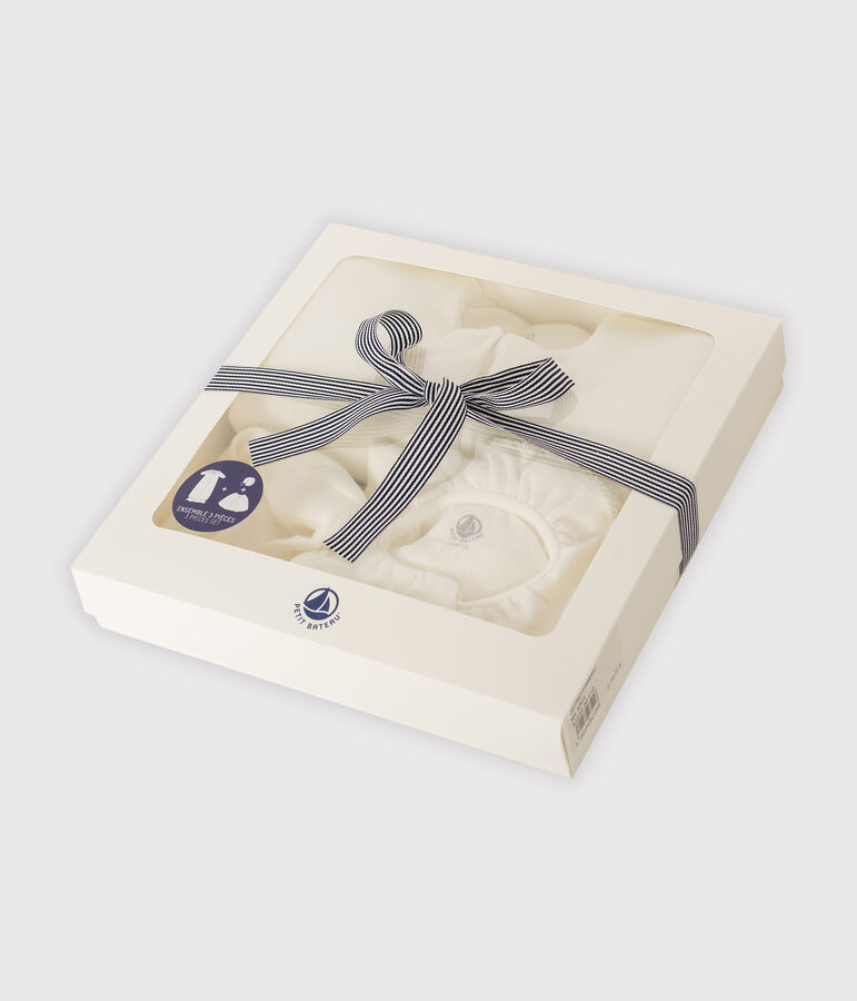 Babies' Tube Knit Clothing - 3-Piece Set multicolor