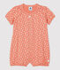 Babies' Floral Organic Cotton Playsuit