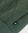 Babies' Quilted Tube Knit Baseball Jacket CROCO green