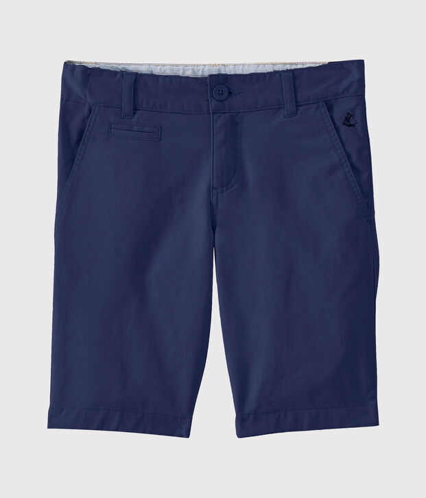 Boys' Serge Bermuda Shorts SMOKING
