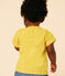 Babies' Short-Sleeved Lightweight Jersey T-Shirt NECTAR yellow