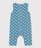 Babies' Sleeveless Patterned Quilted Tube Knit Jumpsuit POLOCHON /MULTICO