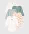 Babies' long-sleeved cotton bodysuits - 5-pack variante 1