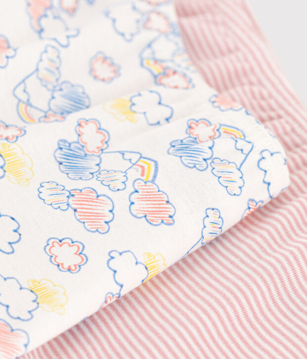 Children's Rainbow Pattern Cotton Hipsters- 2-Pack multicolor