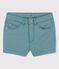 Girls' Denim Shorts BRUT green