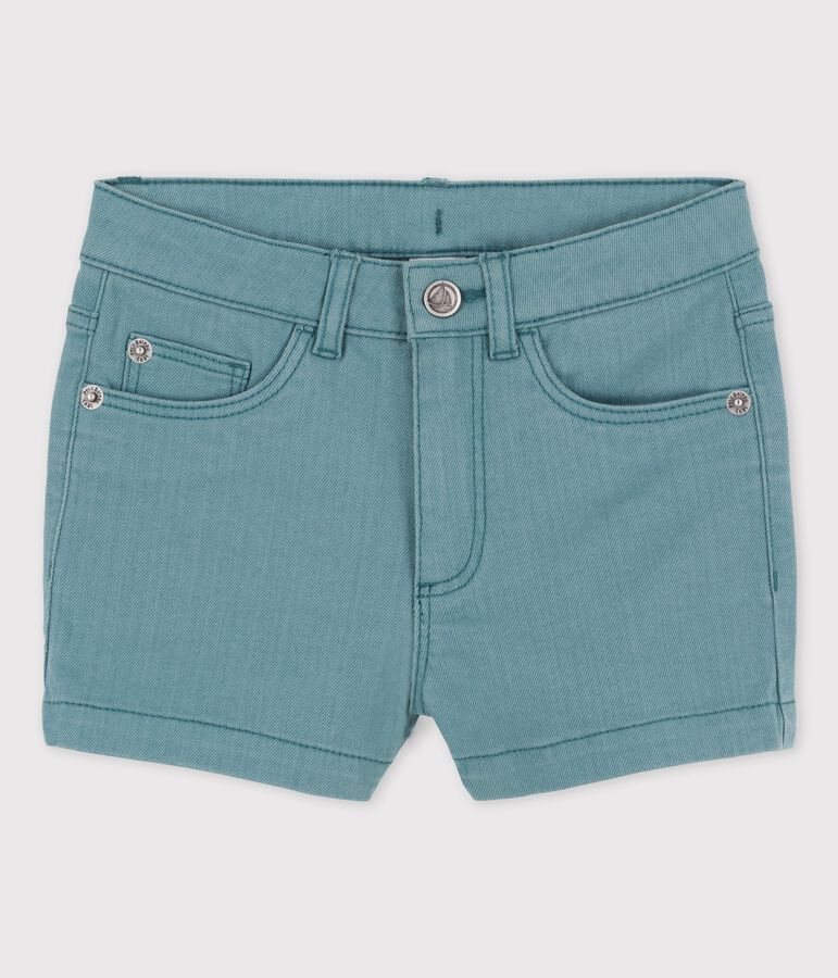 Girls' Denim Shorts green