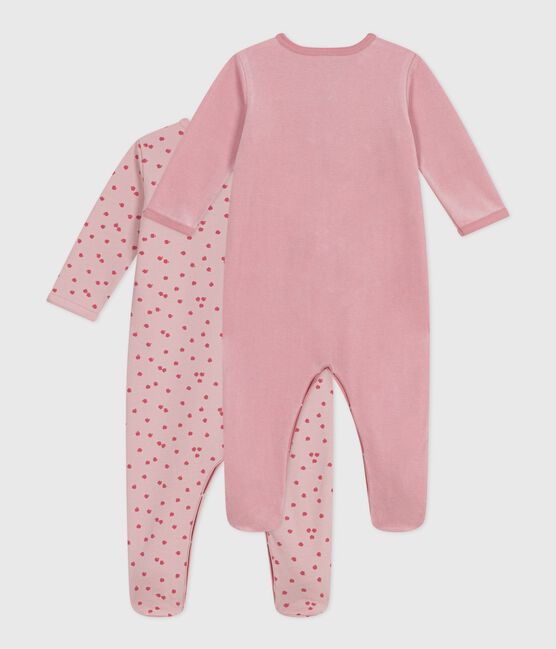 Pack of babies' printed cotton pyjama suits variante 1