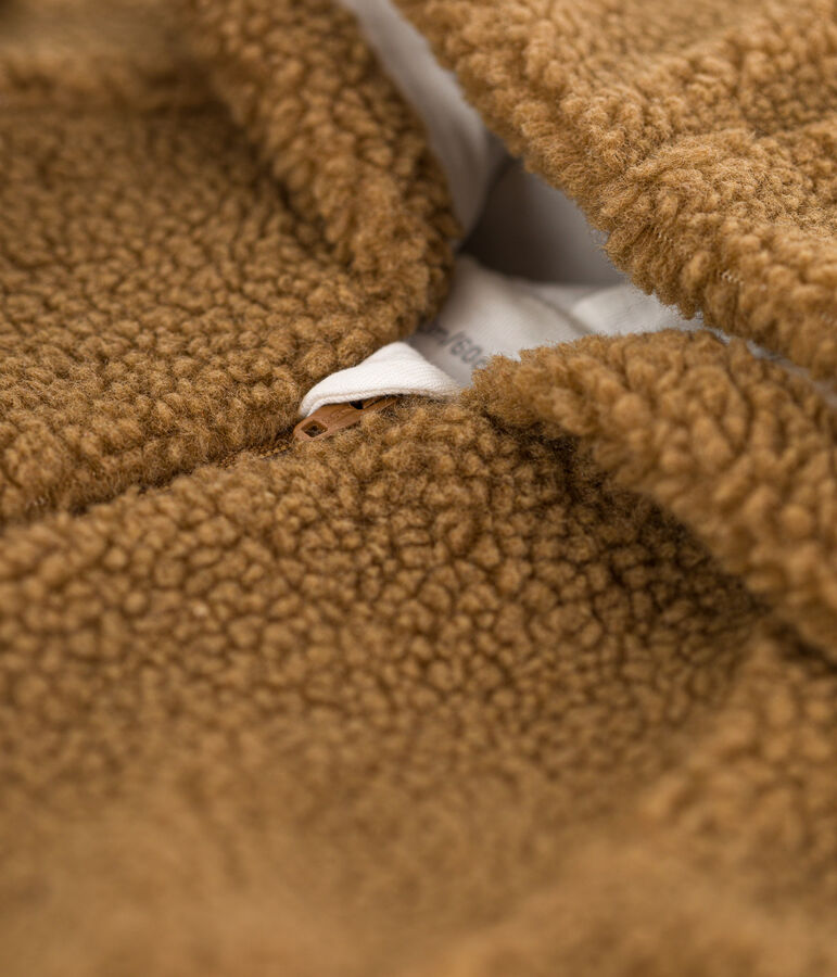 Sherpa Hooded Snowsuit brown