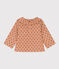 Babies' Long-Sleeved Velour Blouse SIENNA /MULTICO