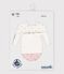 Baby Girls' Spotted Long-Sleeved Organic Cotton Bodysuit - 3-Pack variante 1